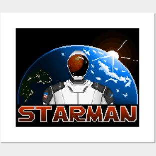 Starman Go To Mars Posters and Art